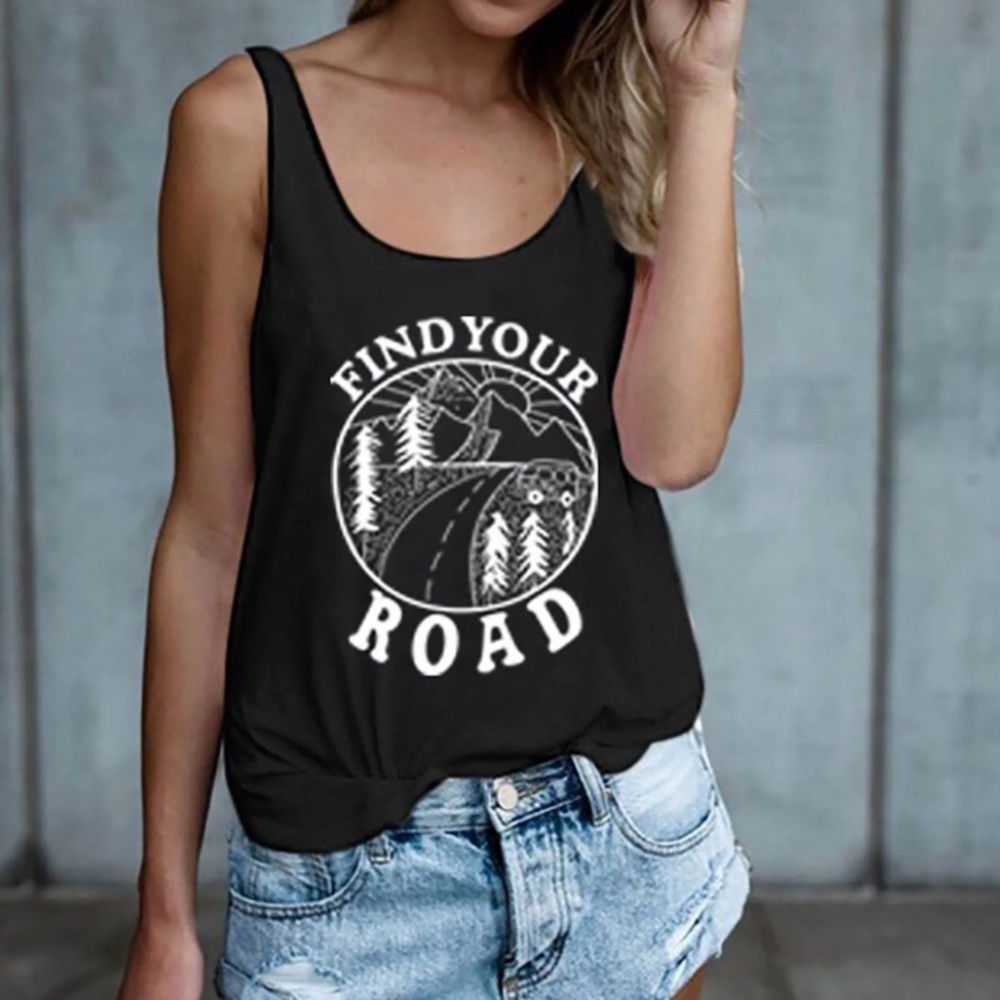 Find Your Road Tank Top